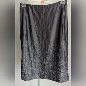 Beaded High Waisted Skirt